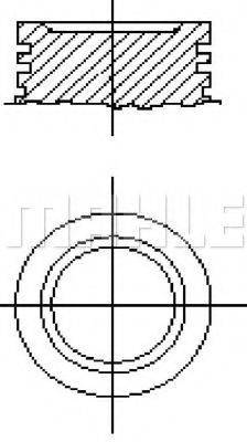 METAL LEVE P1720 Поршень