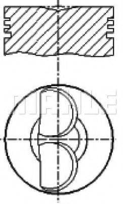 METAL LEVE P1792 Поршень