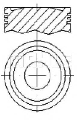 METAL LEVE P1768 Поршень