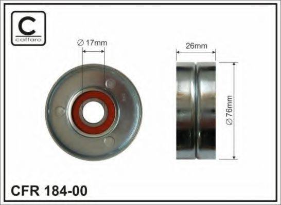 CAFFARO 18400 Натяжний ролик, полікліновий ремінь