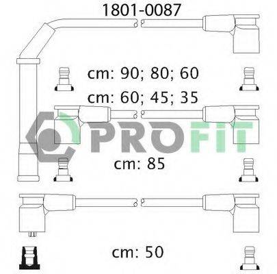 PROFIT 18010087 Комплект дротів запалювання