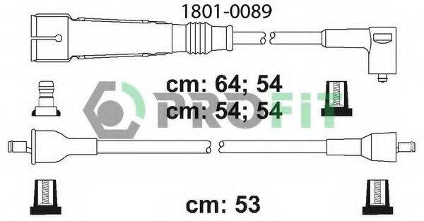 PROFIT 18010089 Комплект дротів запалювання