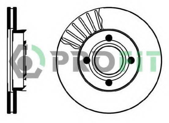 PROFIT 50100193 гальмівний диск