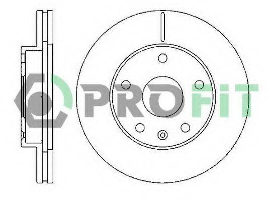 PROFIT 50101192 гальмівний диск