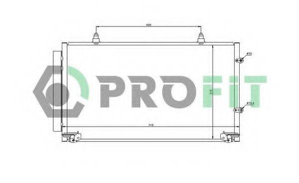 PROFIT PR2024C1 Конденсатор, кондиціонер
