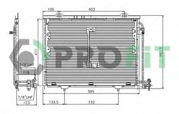 PROFIT PR3508C1 Конденсатор, кондиціонер