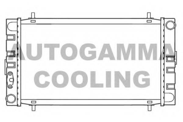 AUTOGAMMA 100072 Радіатор, охолодження двигуна