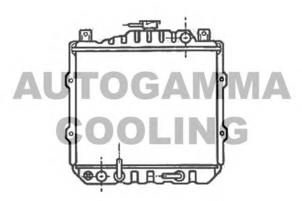 AUTOGAMMA 100978 Радіатор, охолодження двигуна