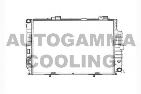AUTOGAMMA 101382 Радіатор, охолодження двигуна