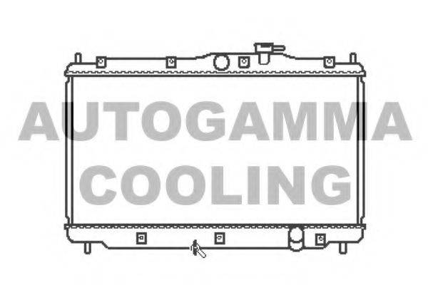 AUTOGAMMA 101439 Радіатор, охолодження двигуна