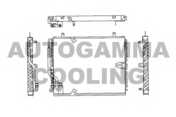 AUTOGAMMA 101570 Конденсатор, кондиціонер