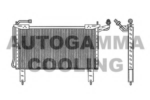 AUTOGAMMA 101578 Конденсатор, кондиціонер