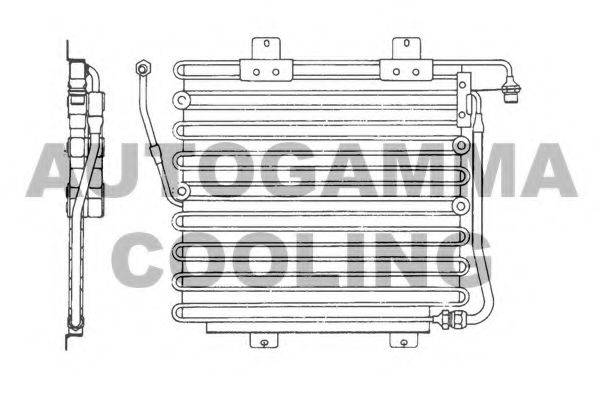 AUTOGAMMA 101803 Конденсатор, кондиціонер