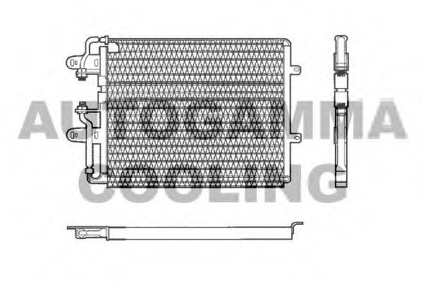 AUTOGAMMA 101823 Конденсатор, кондиціонер