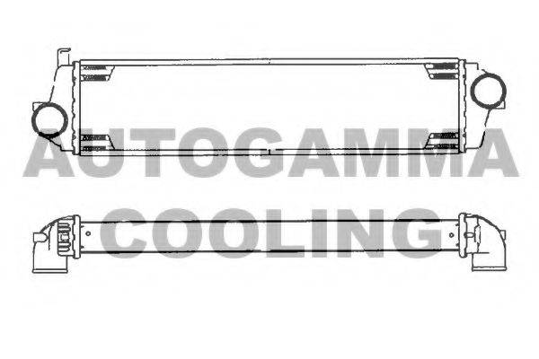 AUTOGAMMA 101881 Інтеркулер