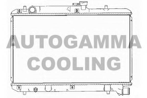 AUTOGAMMA 102324 Радіатор, охолодження двигуна