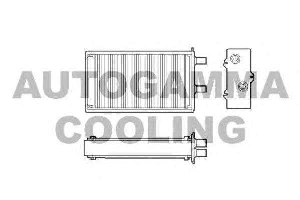 AUTOGAMMA 102425 Теплообмінник, опалення салону