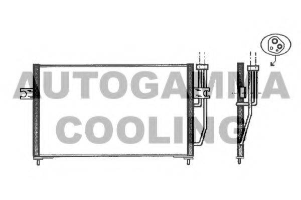 AUTOGAMMA 102566 Конденсатор, кондиціонер