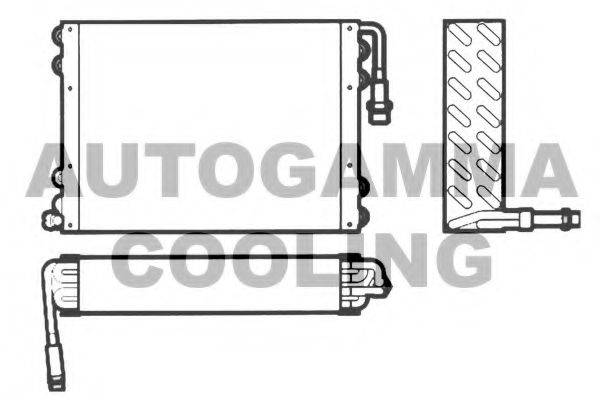 AUTOGAMMA 102595 Конденсатор, кондиціонер