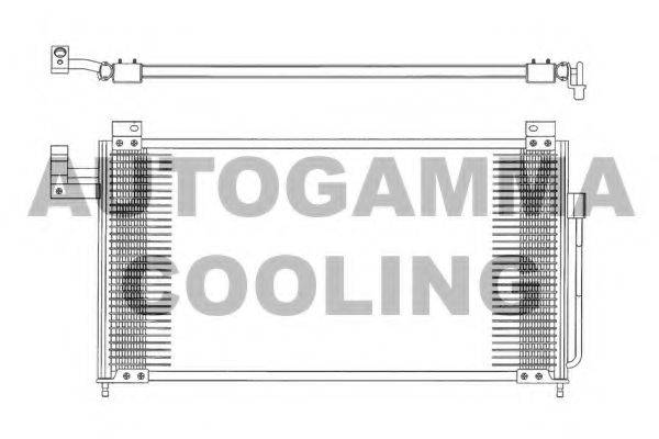 AUTOGAMMA 102674 Конденсатор, кондиціонер