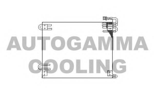 AUTOGAMMA 102733 Конденсатор, кондиціонер