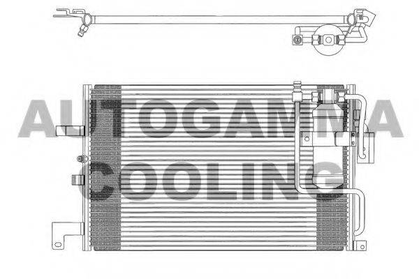 AUTOGAMMA 102774 Конденсатор, кондиціонер