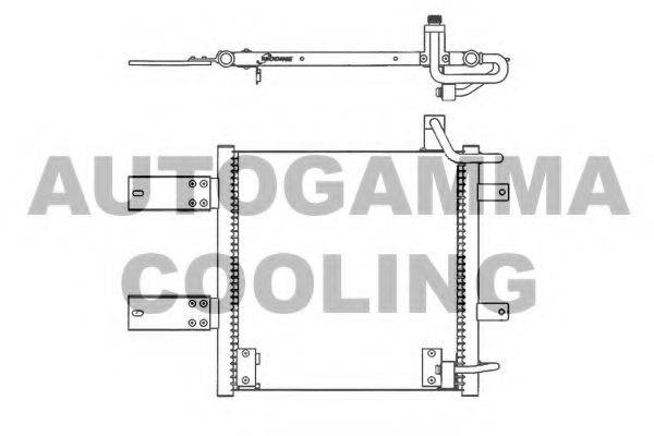 AUTOGAMMA 102781 Конденсатор, кондиціонер