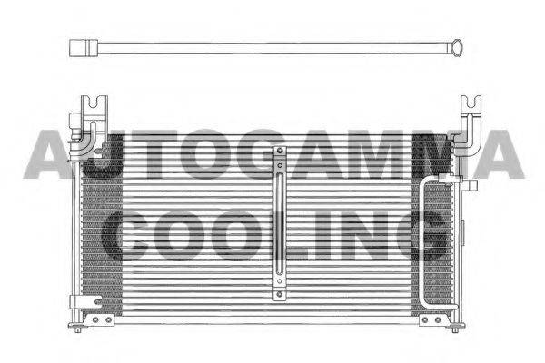 AUTOGAMMA 102791 Конденсатор, кондиціонер