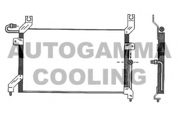 AUTOGAMMA 102793 Конденсатор, кондиціонер