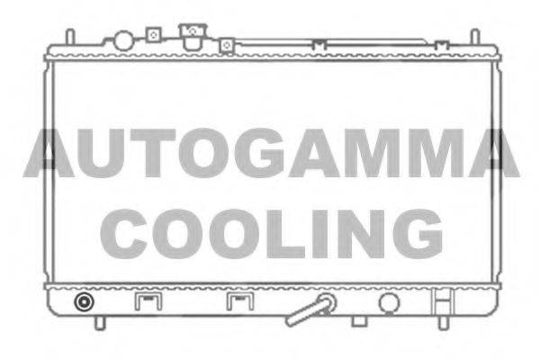 AUTOGAMMA 103057 Радіатор, охолодження двигуна