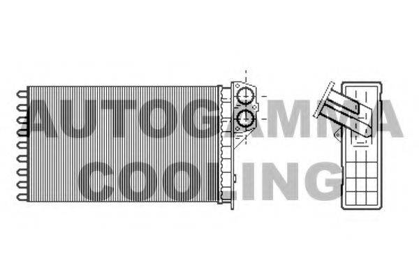 AUTOGAMMA 103121 Теплообмінник, опалення салону