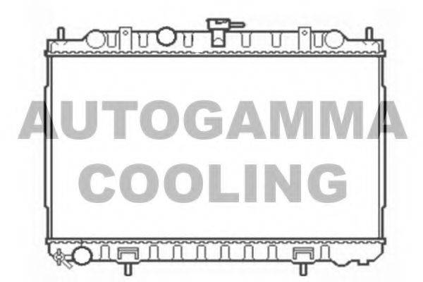 AUTOGAMMA 103347 Радіатор, охолодження двигуна