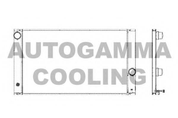 AUTOGAMMA 103388 Радіатор, охолодження двигуна