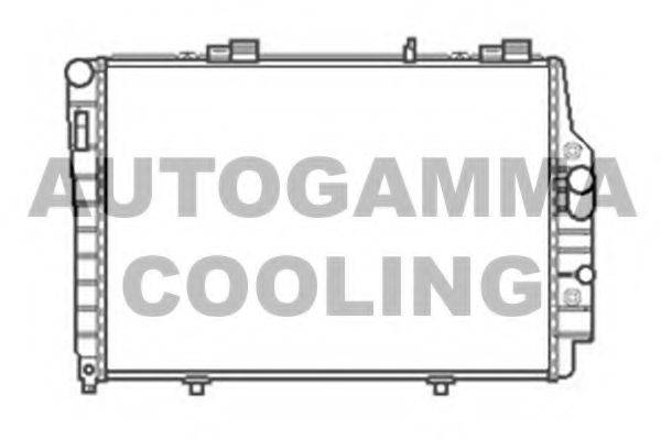 AUTOGAMMA 103468 Радіатор, охолодження двигуна