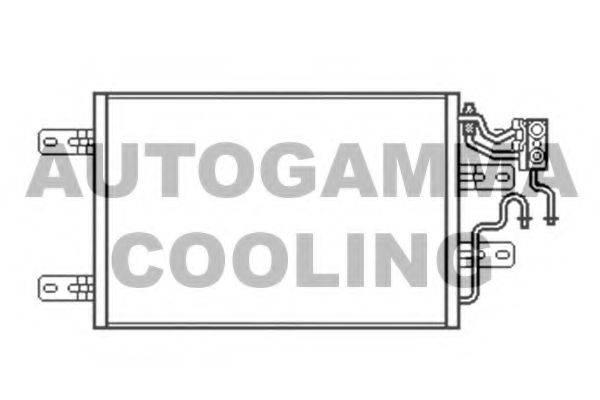 AUTOGAMMA 103524 Конденсатор, кондиціонер