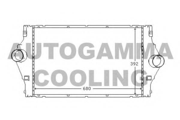 AUTOGAMMA 103745 Інтеркулер