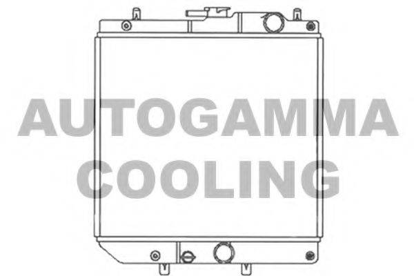 AUTOGAMMA 103789 Радіатор, охолодження двигуна