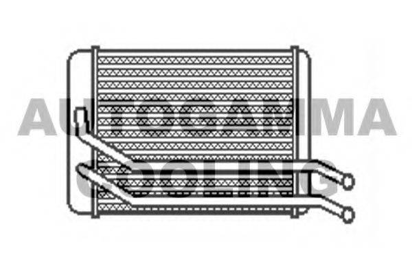 AUTOGAMMA 104086 Теплообмінник, опалення салону