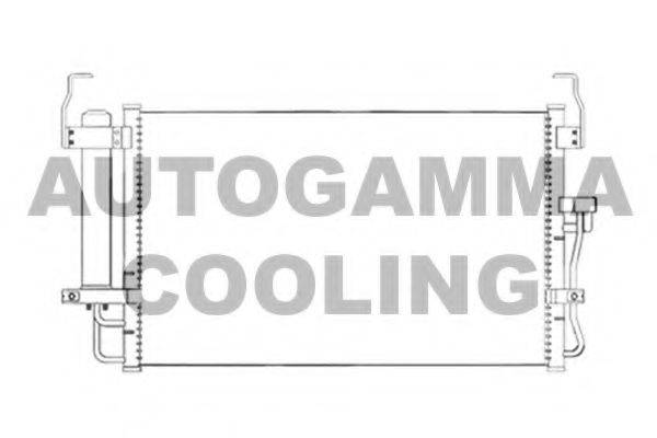 AUTOGAMMA 104100 Конденсатор, кондиціонер