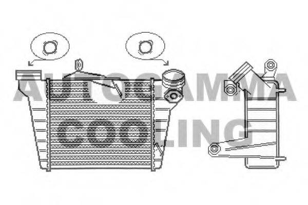 AUTOGAMMA 104102 Інтеркулер