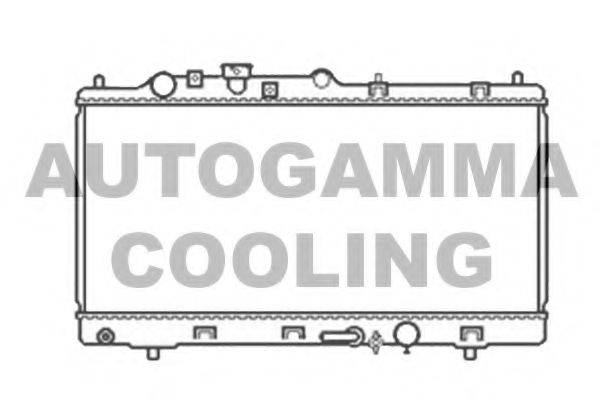 AUTOGAMMA 104147 Радіатор, охолодження двигуна