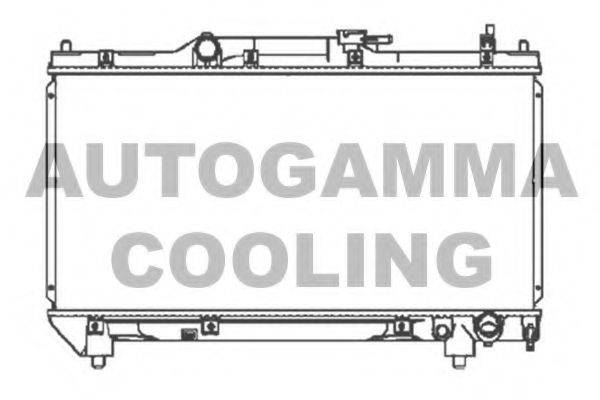 AUTOGAMMA 104194 Радіатор, охолодження двигуна