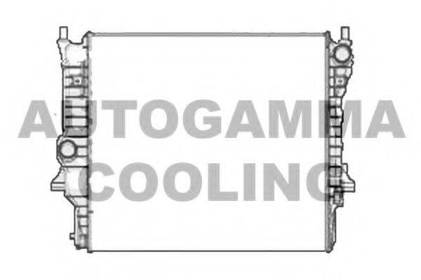 AUTOGAMMA 104649 Радіатор, охолодження двигуна