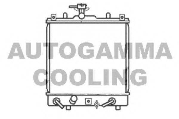 AUTOGAMMA 104700 Радіатор, охолодження двигуна