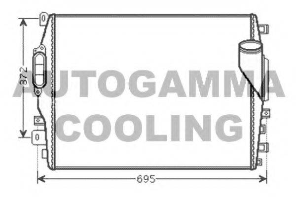 AUTOGAMMA 104965 Інтеркулер