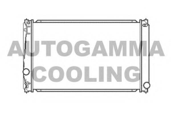 AUTOGAMMA 105185 Радіатор, охолодження двигуна