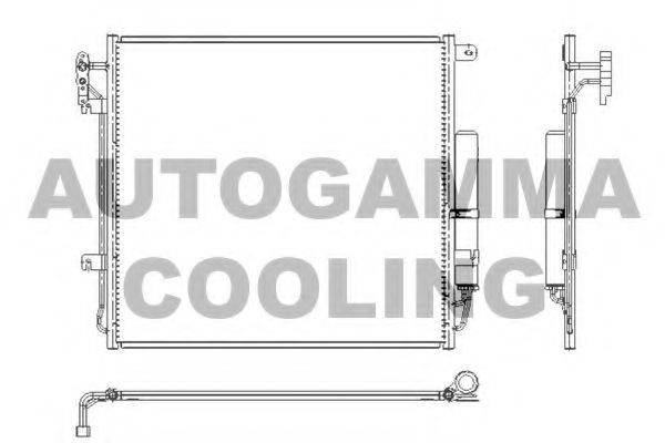 AUTOGAMMA 105196 Конденсатор, кондиціонер