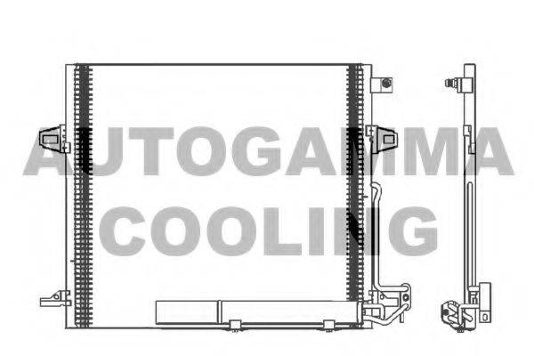 AUTOGAMMA 105203 Конденсатор, кондиціонер