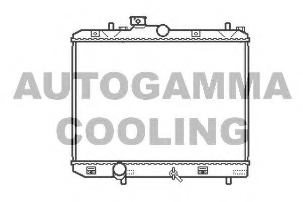 AUTOGAMMA 105493 Радіатор, охолодження двигуна