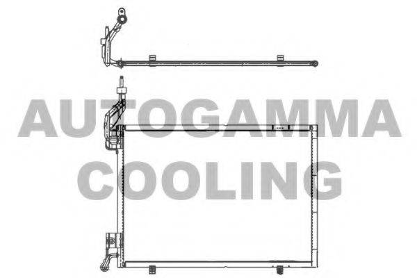 AUTOGAMMA 105524 Конденсатор, кондиціонер